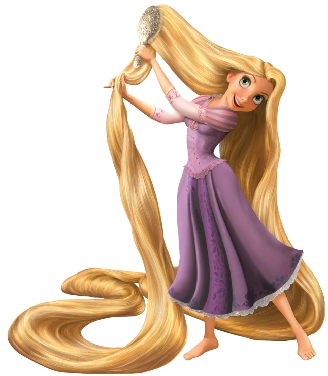 I related really strongly to Rapunzel. 