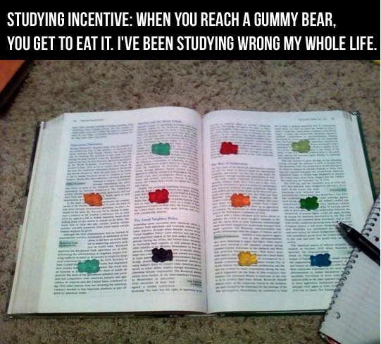 This is pretty genius, though I'd probably use Hershey kisses. Gummy bears are kind of meh. 